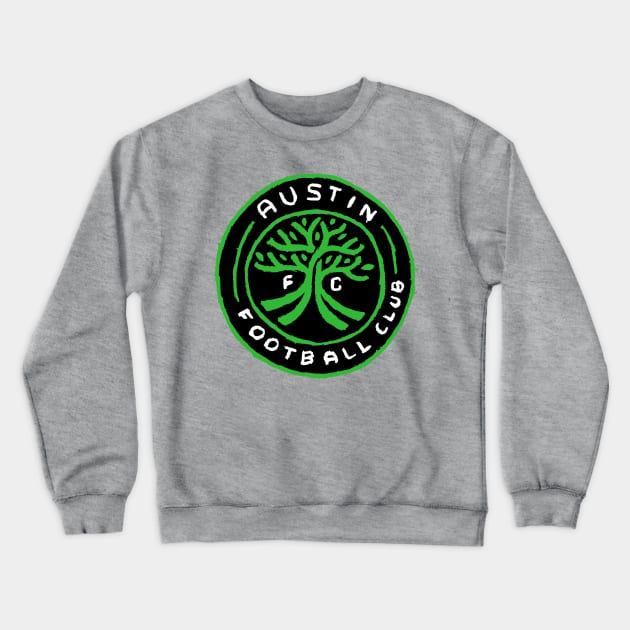 Austiiiin F. C. 05 Crewneck Sweatshirt by Very Simple Graph